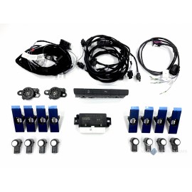 Parking distance control PDC with OPS - Front + rear retrofit - VW Touran (1T3) 2016+