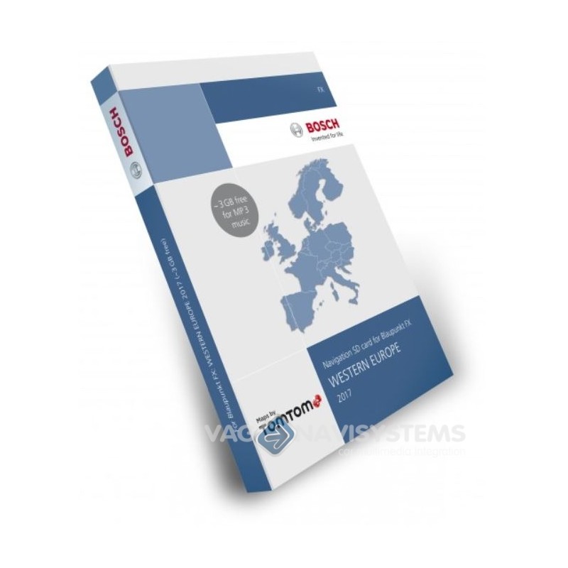 Mapas SD (8Gb) - FX - 2017 Europa V9 - RNS 310