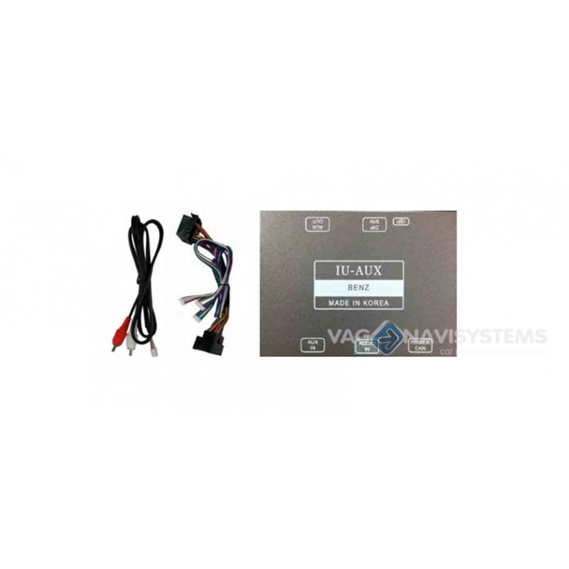 Auxiliary audio generator set, Mercedes 2016- NTG 5.0 - 5.1 - 5.5