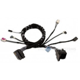 Cableado para re-equipar Discover Pro MIB o MIB 2 en vehículos (MQB) Golf VII, Seat Leon, Skoda