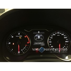 Retrofit kit - MMI Navigation plus with MMI touch (maps included at HDD) MIB 1 - Audi A3 8V