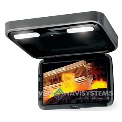 Monitor de techo Ampire 10,2" OHV 102 color negro/gris - Oferta Liquidación