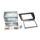Marco Autoradio 2 DIN - Seat Altea 5P / Toledo 5P con cajón y soportes de metal - Negro